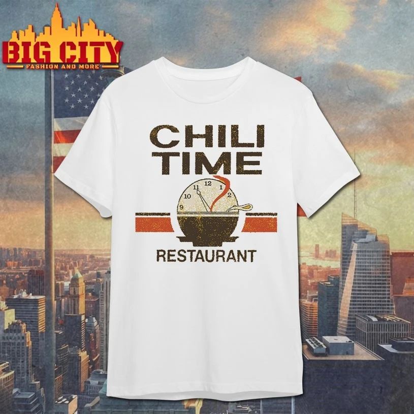 Chili TIme Sign St Bernard t-shirt