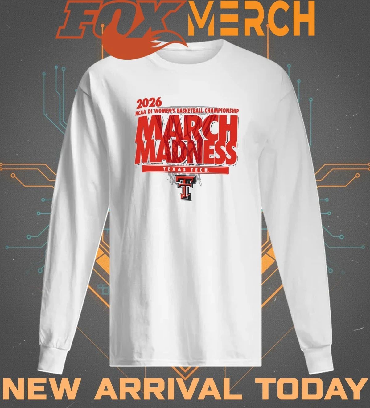 Texas Tech Red Raiders 2026 NCAA DI Women’s Basketball Championship March Madness shirt