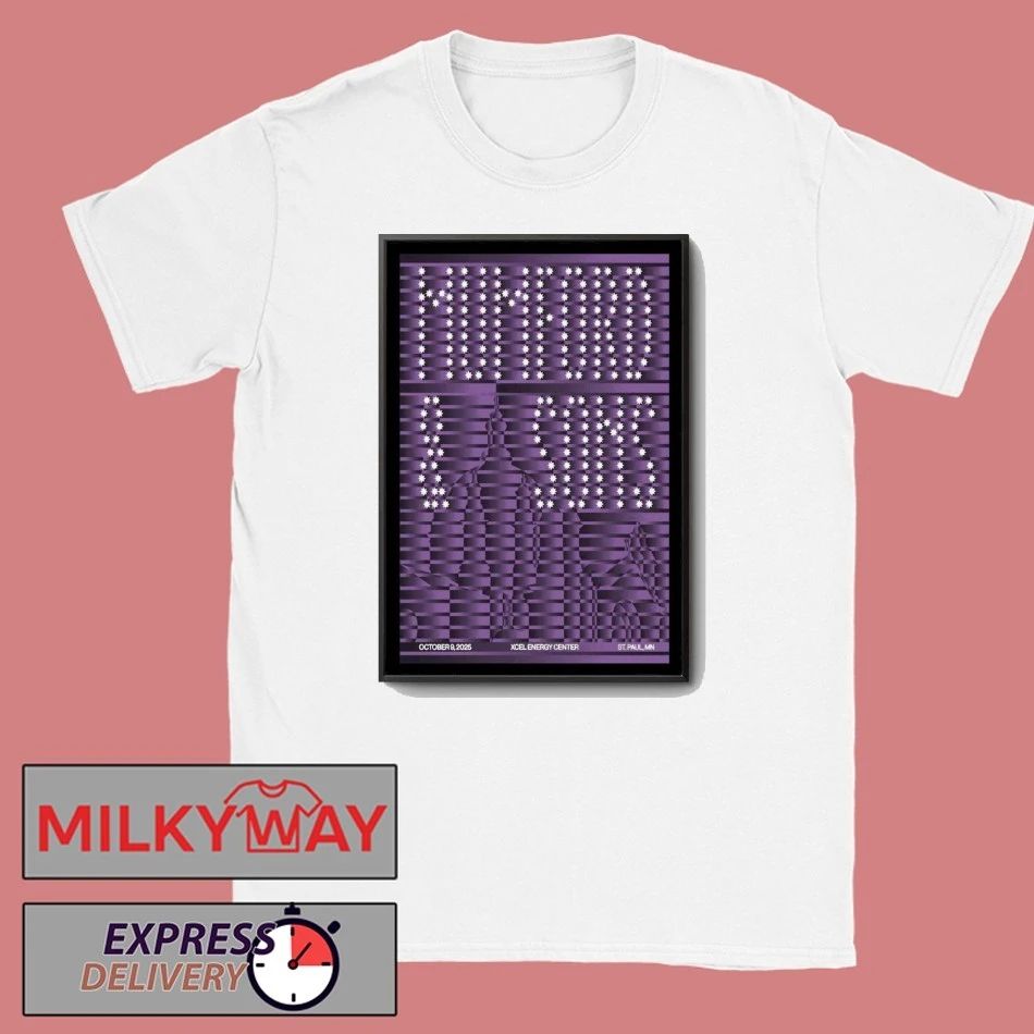 Mumford & Sons Oct 9, 2025 XCEL Energy Center. Saint Paul, MN Poster shirt