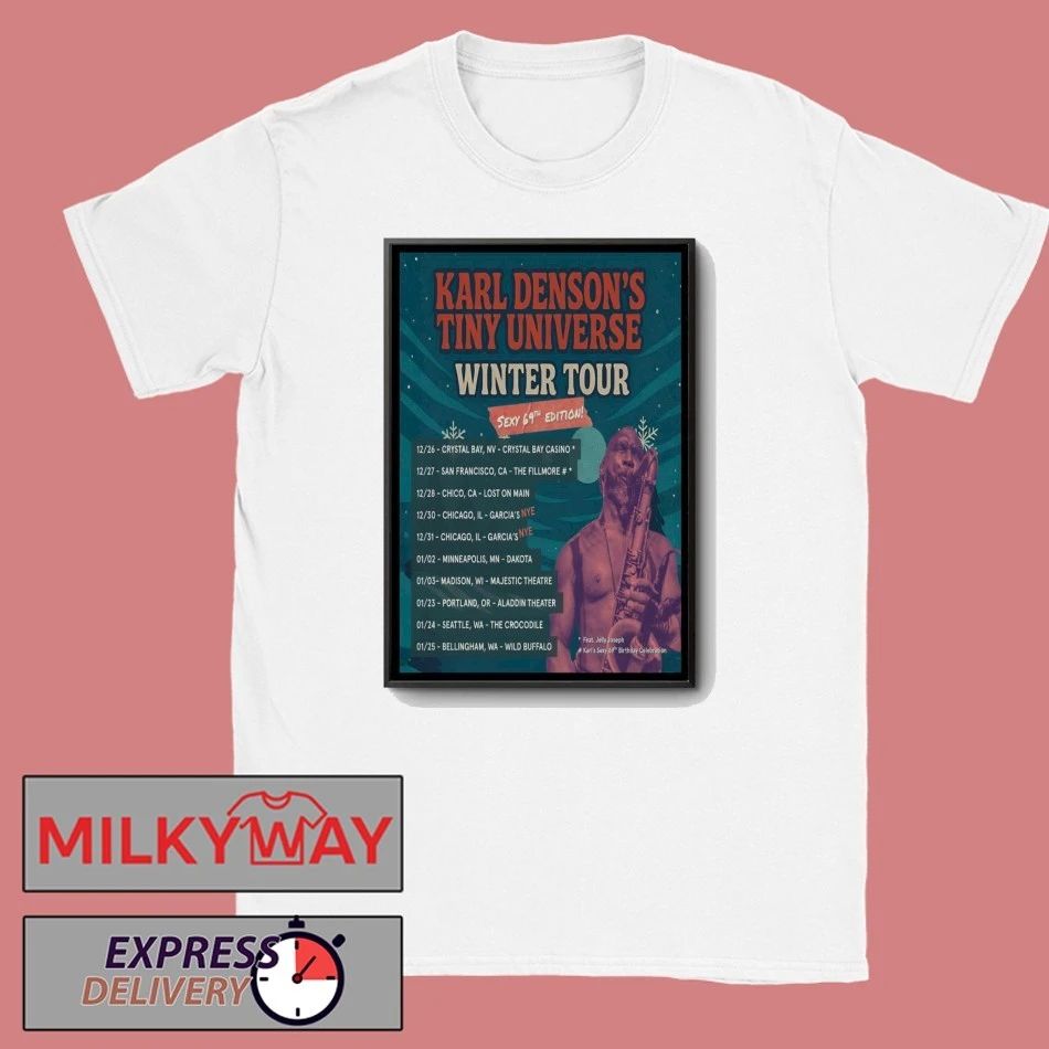 Poster Karl Denson Winter 2026 Shows shirt