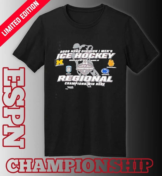 2026 NCAA DI Men’s Ice Hockey Regional Champions Win Here Albany, NY, March 26 & 28 Shirt