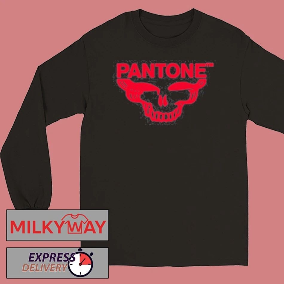 PANTONE™ Grateful Red SYF Stealie Blue shirt