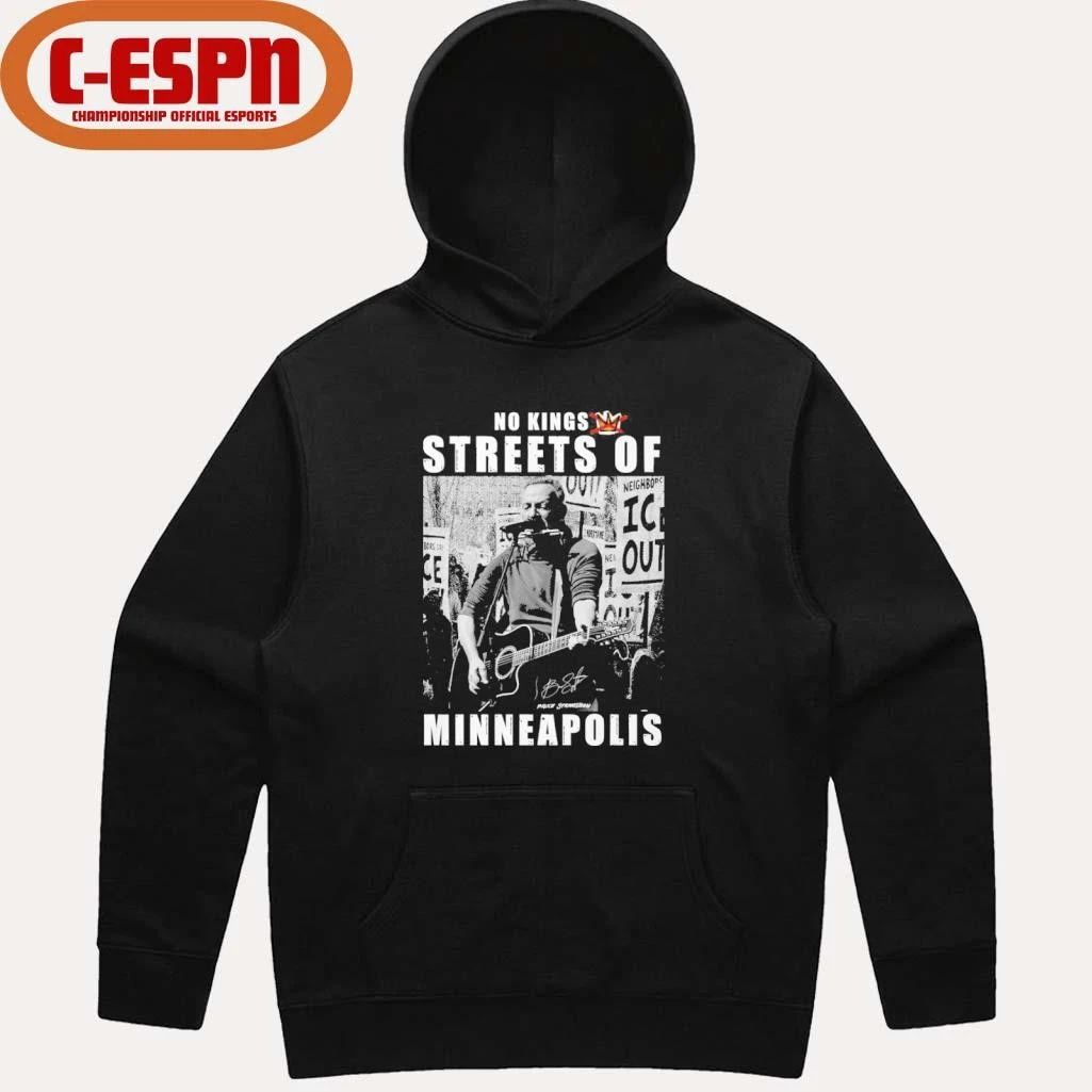 Bruce Springsteen No King Streets Of Minneapolis Shirt