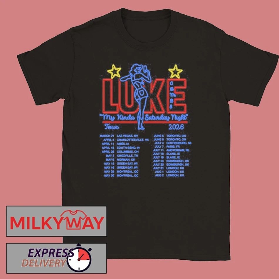 Luke Combs Tour Mar – Apr – May 2026 New shirt