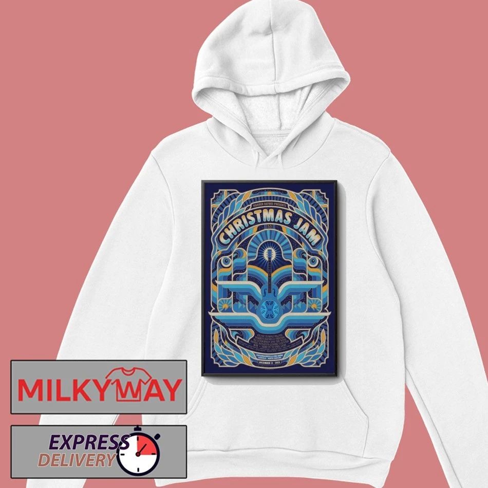 Christmas Jam Dec 13 2025 ExploreAsheville.com Arena Asheville NC Poster shirt