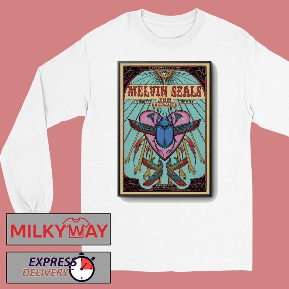 Melvin Seals And JGB 1 17-1 18 2026 Blue Lake CA Poster shirt