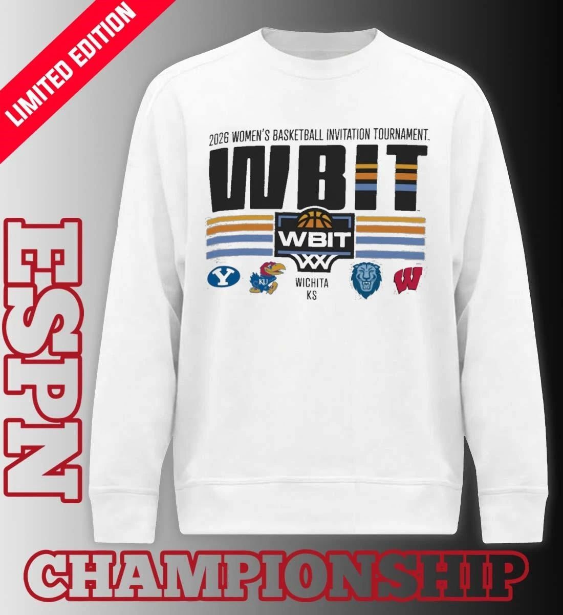 Women’s Basketball Invitation Tournament WBIT 2026 Shirt