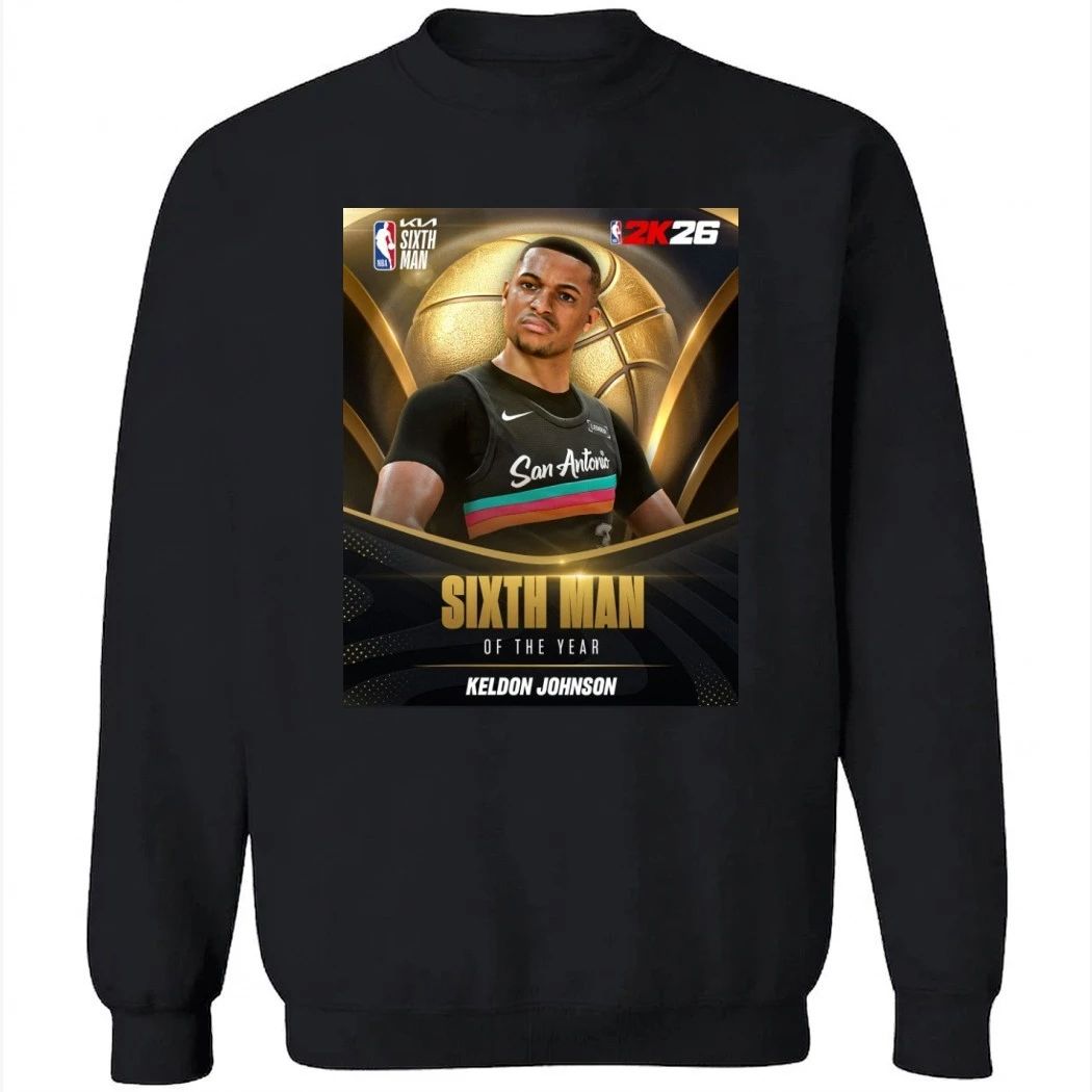 Keldon Johnson Sixth Man Of The Year Shirt