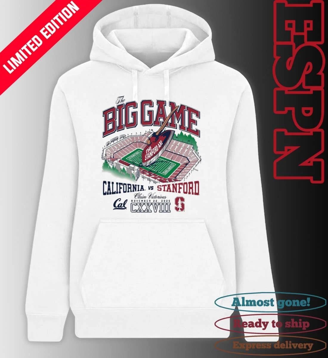 The Big Game Cal Golden Bears Vs Stanford Cardinals Shirt