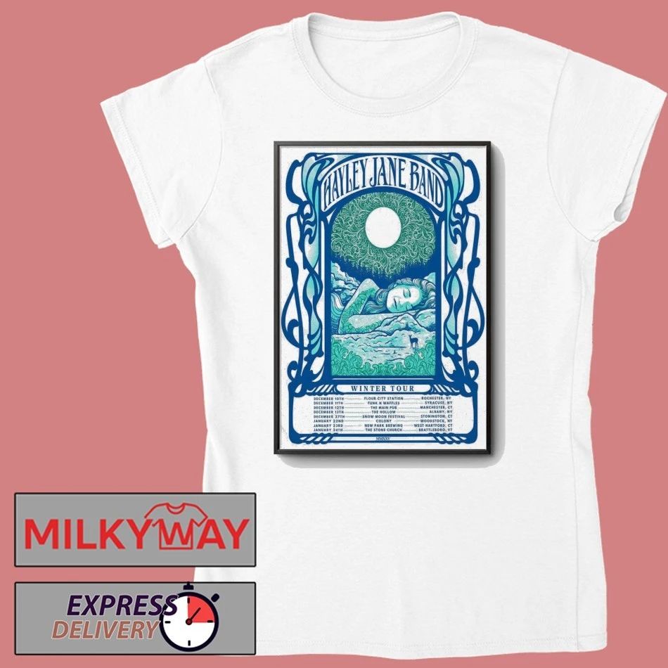 Hayley Jane Winter Tour 25-26 Poster shirt