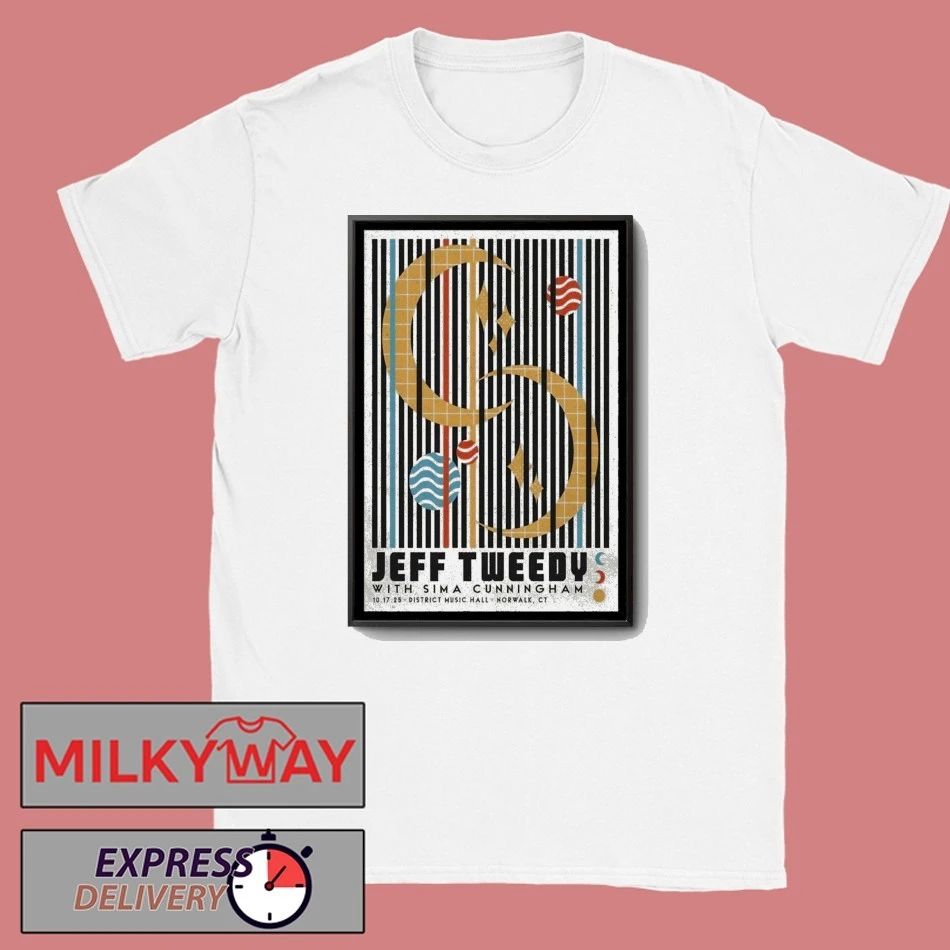 Jeff Tweedy Wilco Event Norwalk, CT 2025 Poster shirt
