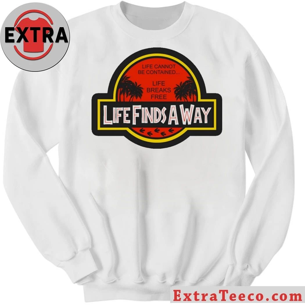 Life Finds A Way Logo T-shirt