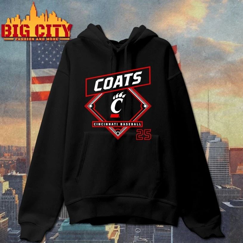 Quinton Coats Cincinnati Bearcats Baseball T-shirt