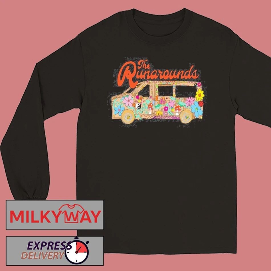 The Runarounds 2026 The Minivan Tour Black T-Shirt