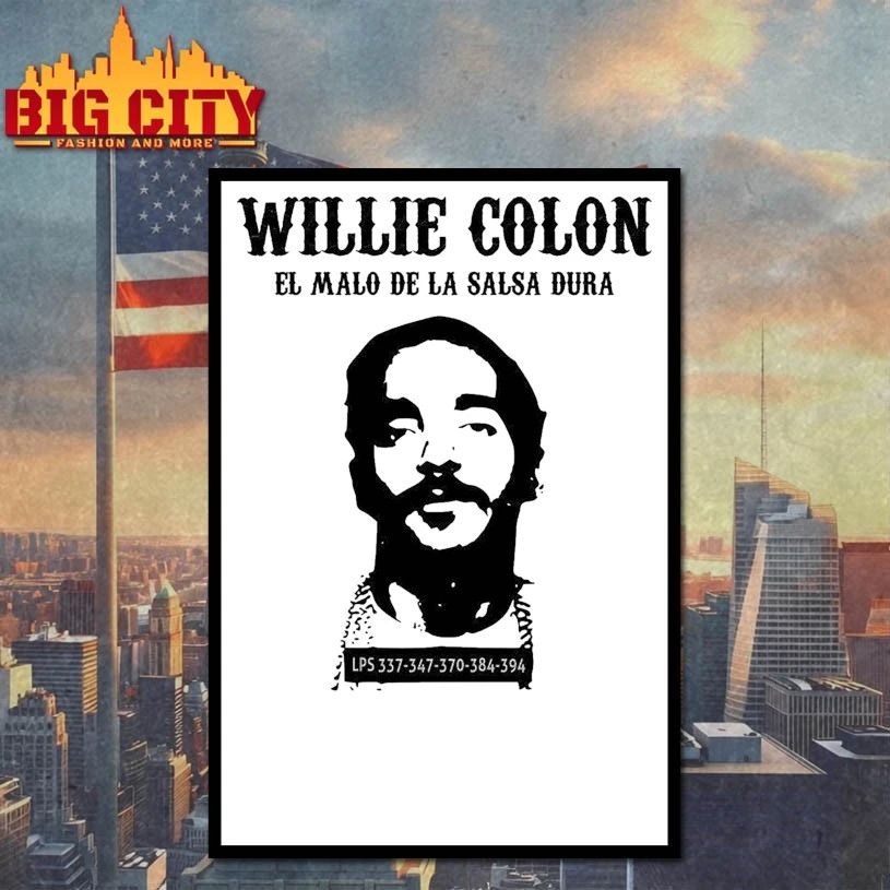 Willie Colon El Malo De La Salsa Dura T-shirt