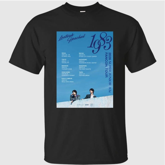2026 Super Junior 83z Fancon Tour 1983 Shirt