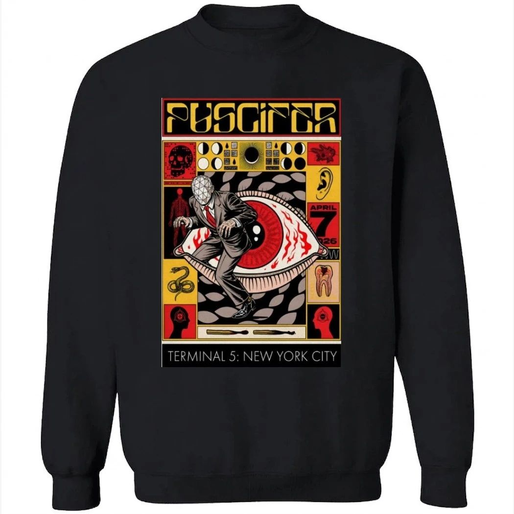 Puscifer April 7 2026 NYC Tour Shirt