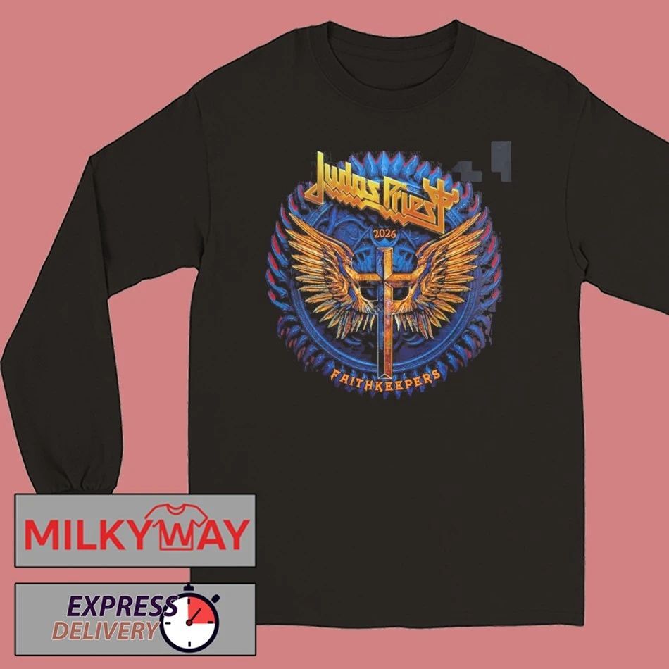 Judas Priest Faithkeepers 2026 Europe Tour Schedule Dates T-Shirt