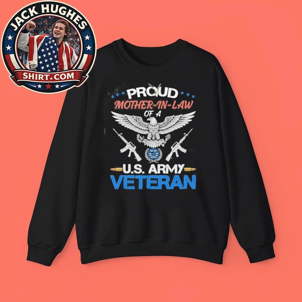 Proud Mother In Law Of A U S Army Veteran Eagle Shirt