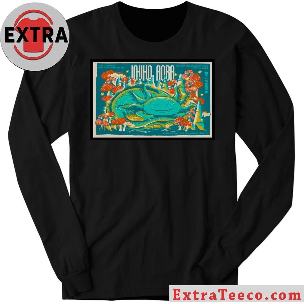 Ichiko Aoba in The Caverns Across The Oceans Tour 2026 Poster T-Shirt