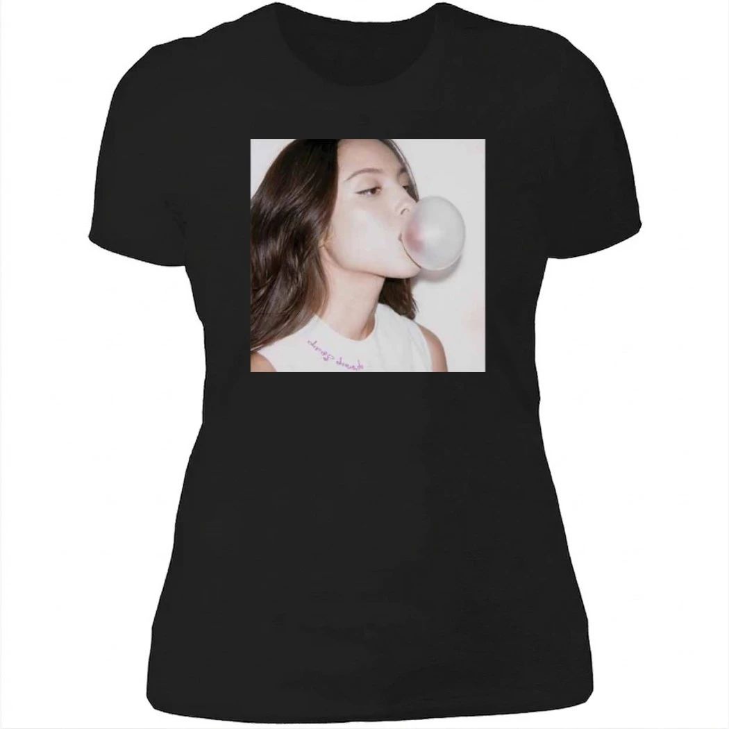Olivia Rodrigo Drop Dead Single Cover Shirt