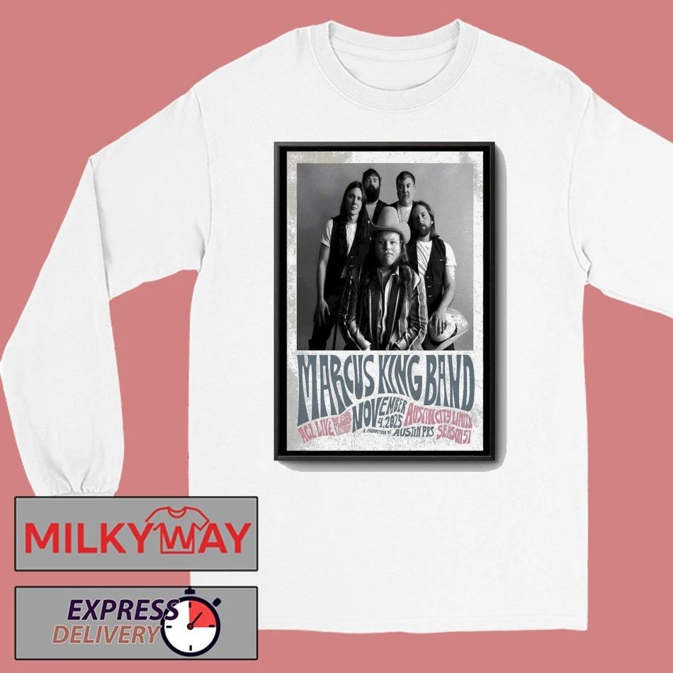 Marcus King Tour Austin, TX 2025 Poster shirt