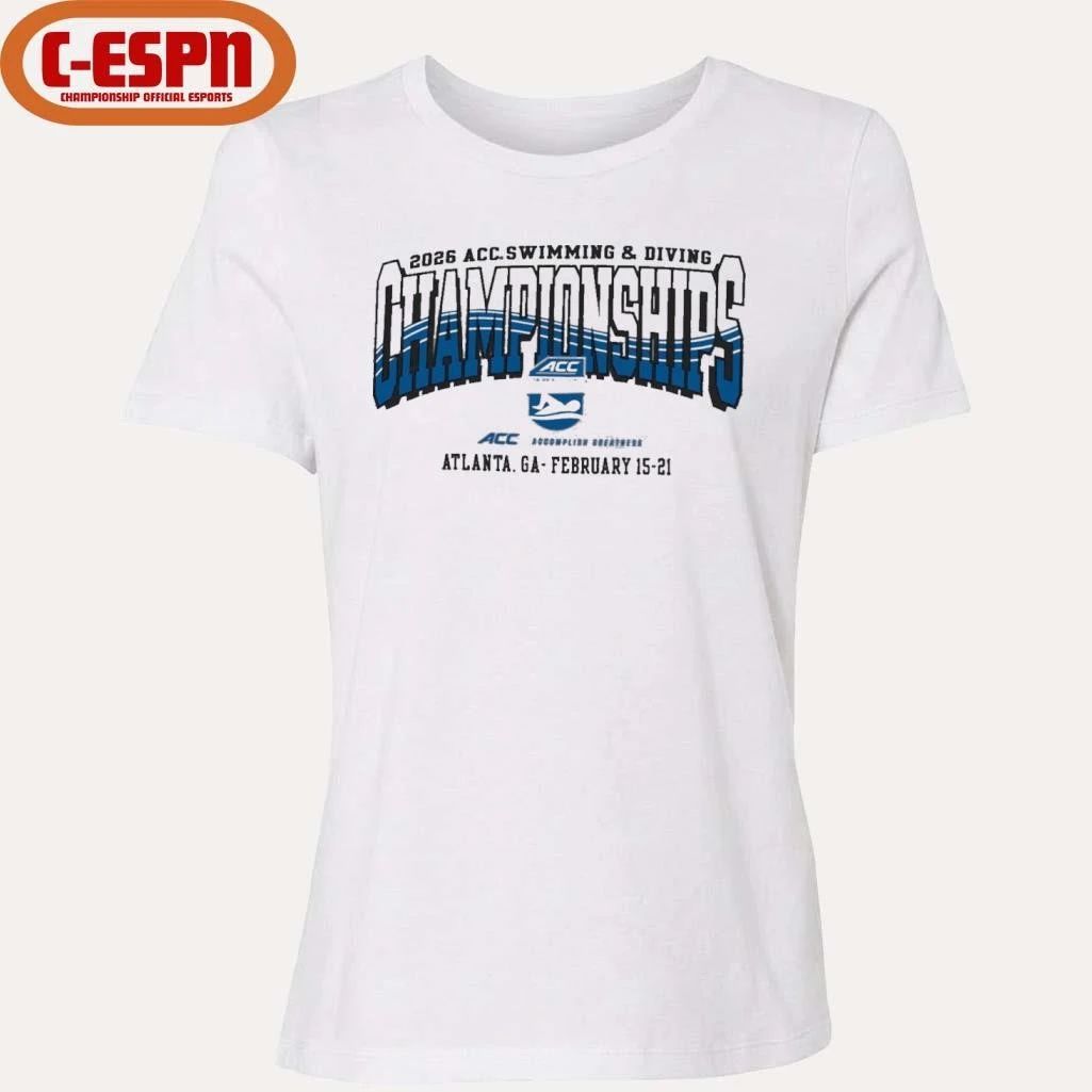 2026 ACC Swimming & Diving Championships T-Shirt
