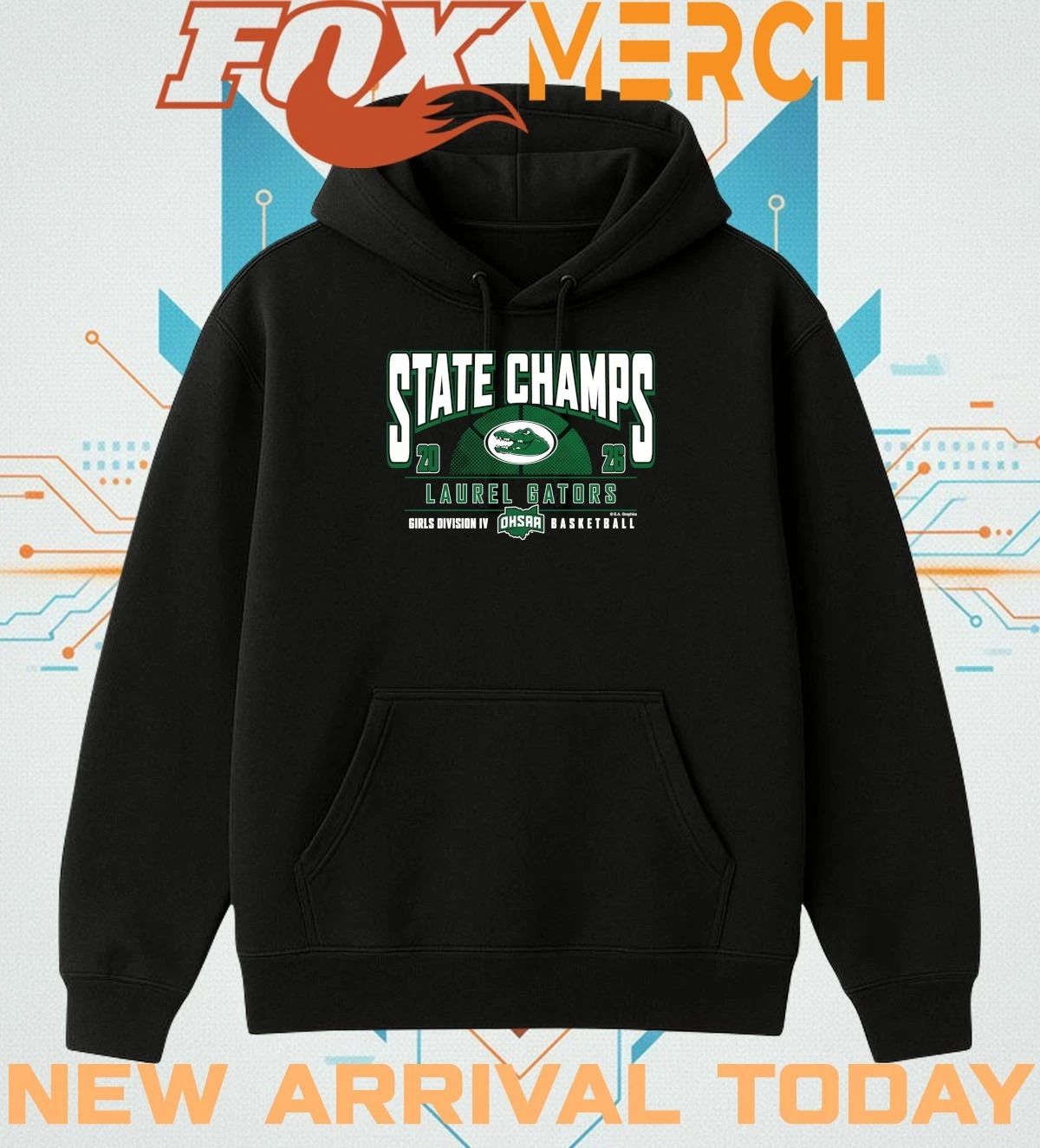 Laurel Gators 2026 OHSAA Girls Basketball DIV State Champions t-shirt