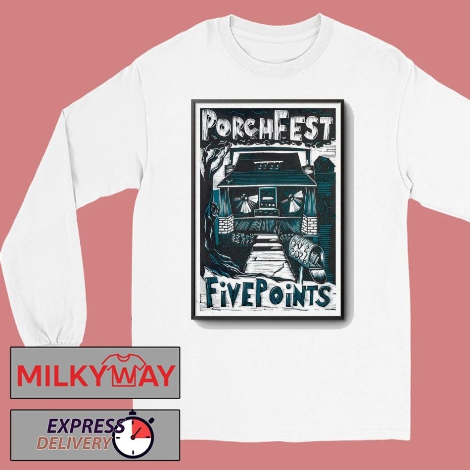 PorchFest FivePoints In Huntsville AL On May 2 2026 Poster shirt