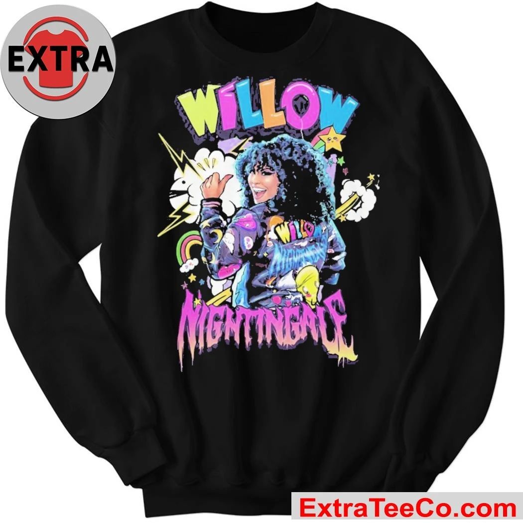 Willow Nightingale Aew Graphic Series Shirt