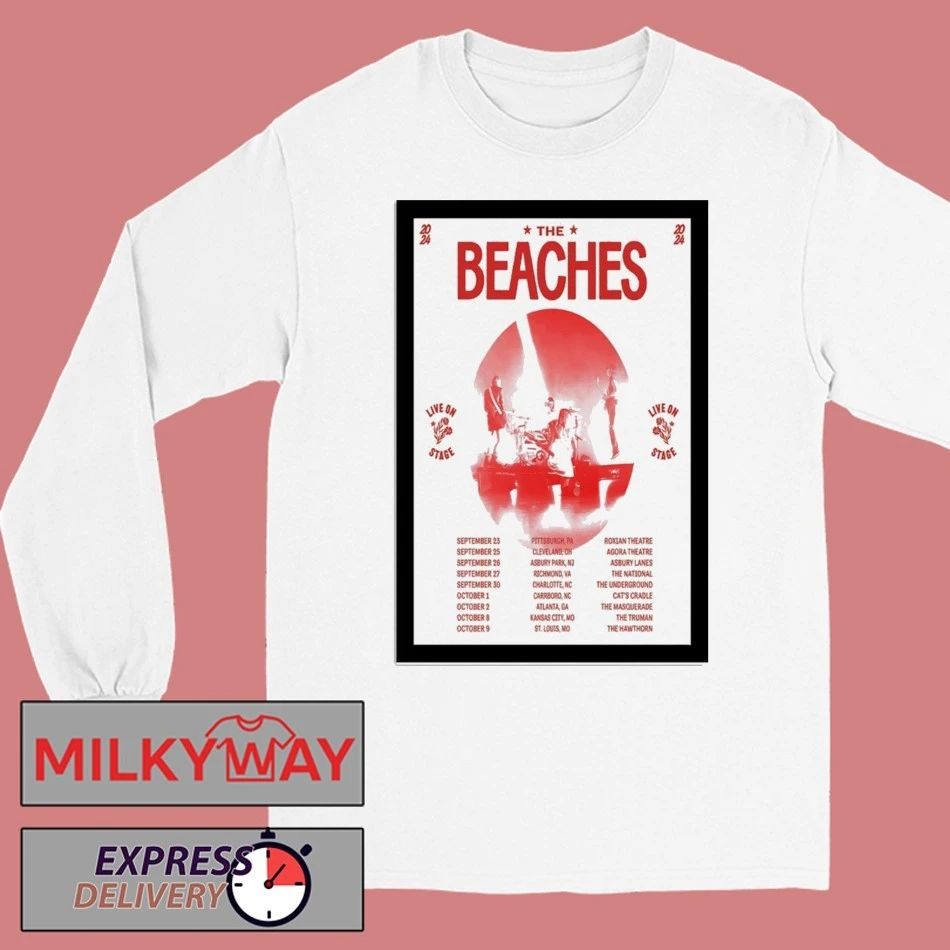 The Beaches The Warfield Theatre, San Francisco Poster shirt