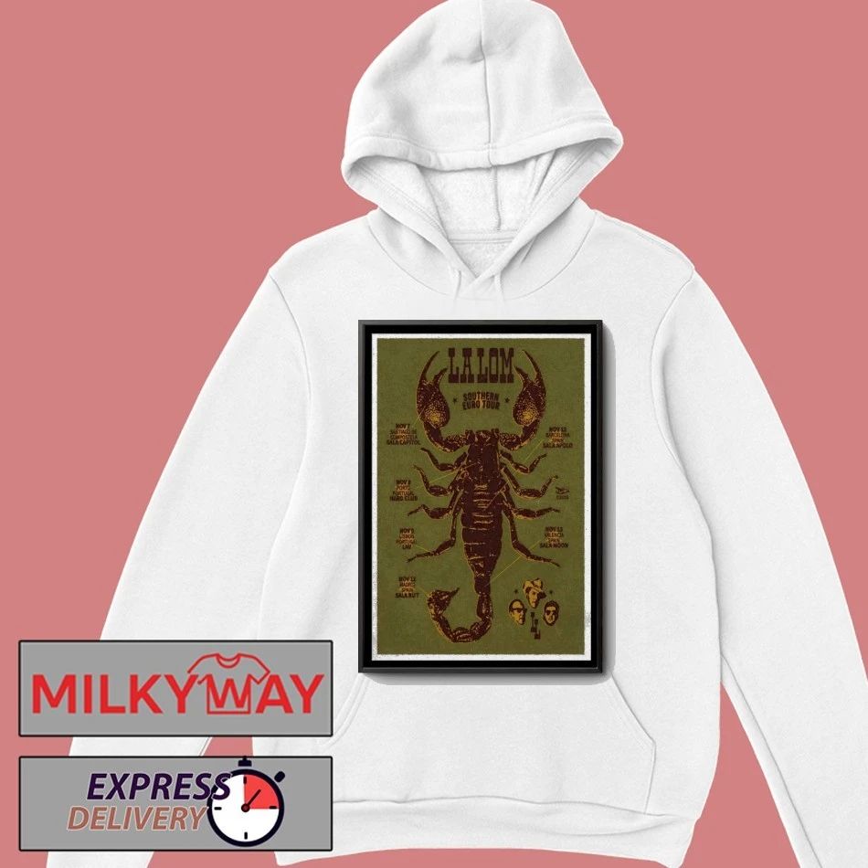 Lalom Europe Tour 2025 Poster shirt