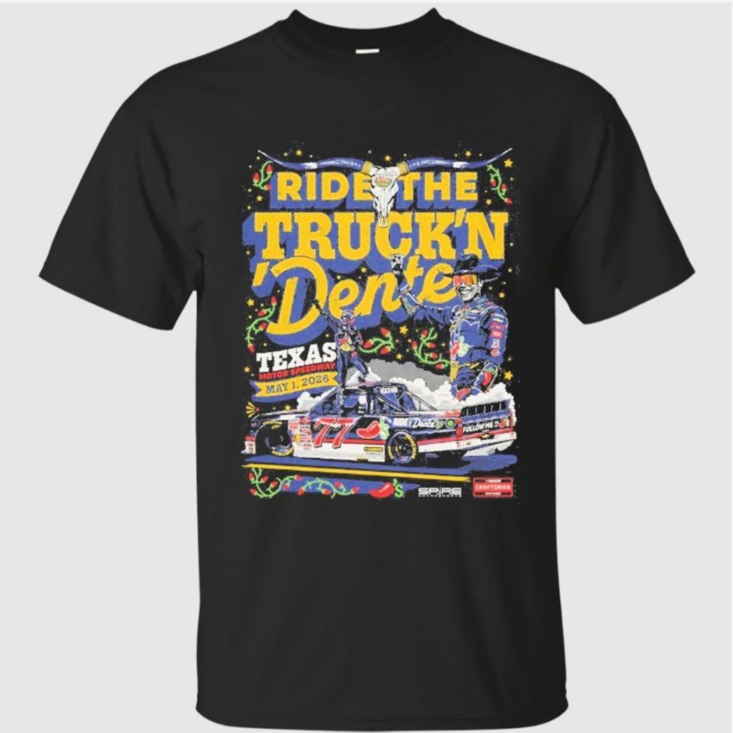 Carson Hocevar Texas Trucks 2026 Win Shirt
