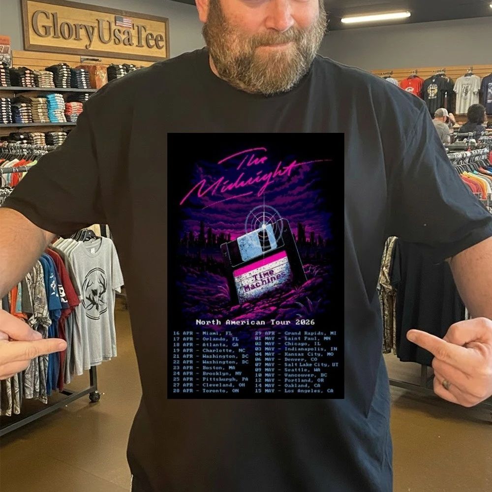 The Midnight North American Tour 2026 Shirt