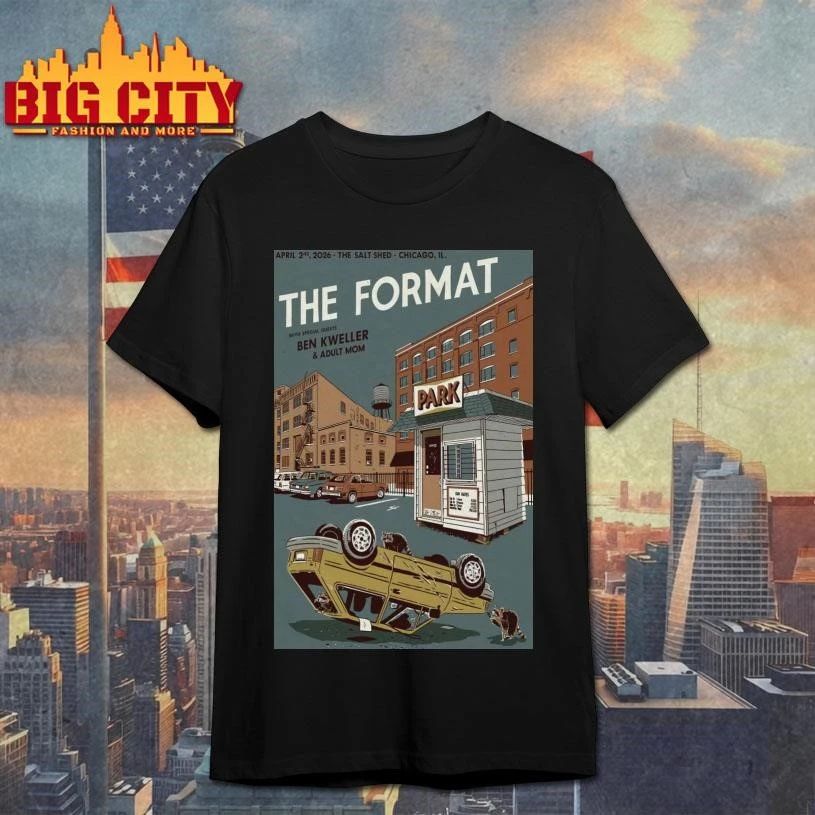 The Format April 1 2026 The Salt Shed Chicago, IL Poster Shirt