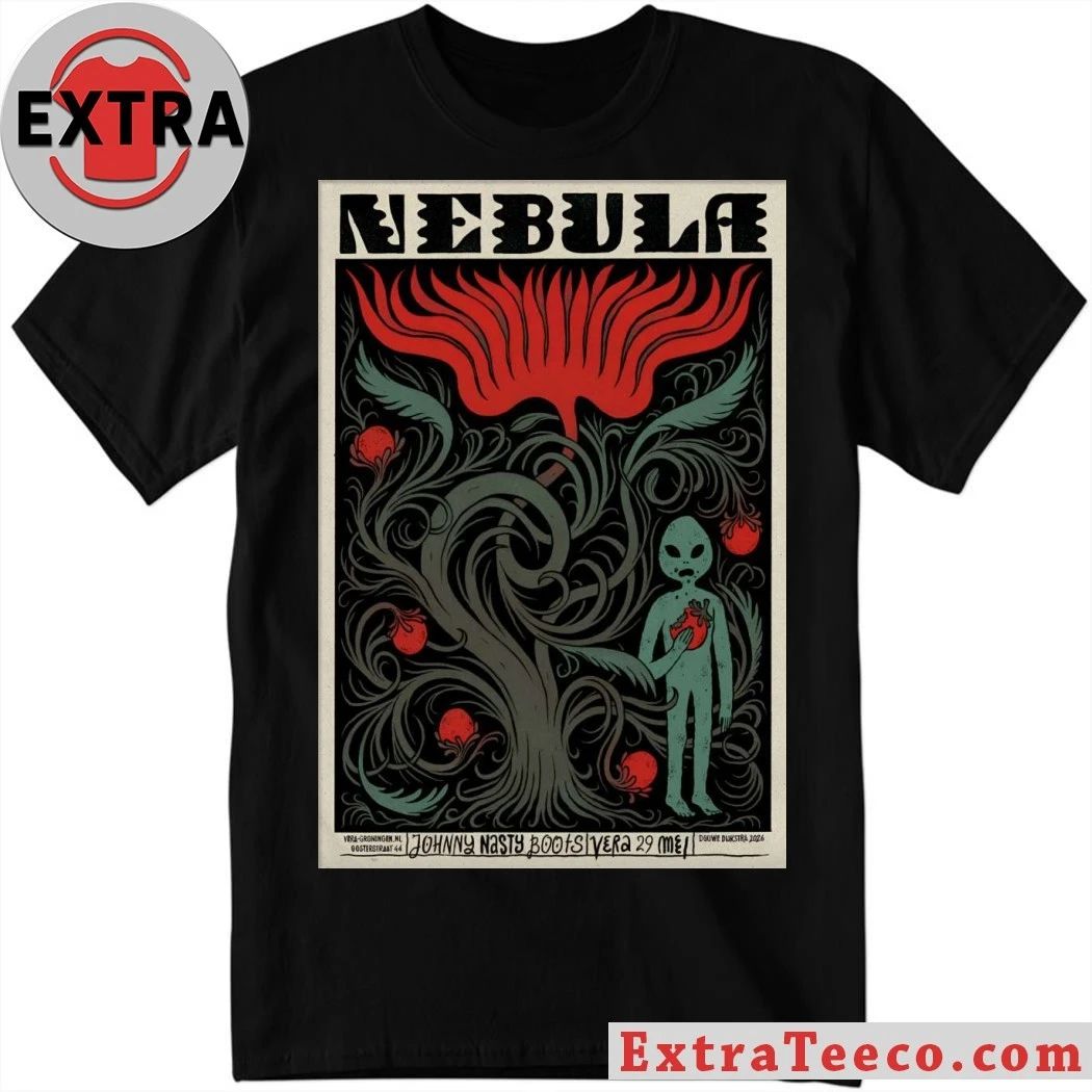 Nebula May 29 2026 VERA Groningen Netherlands Poster Shirt