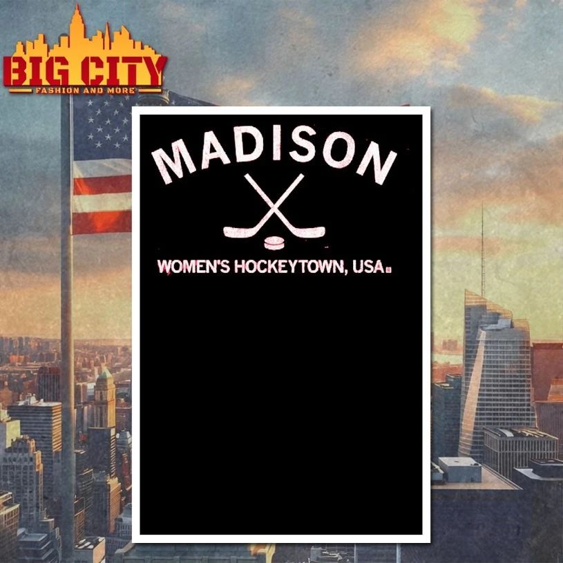 Madison Women’s Hockeytown USA T-shirt
