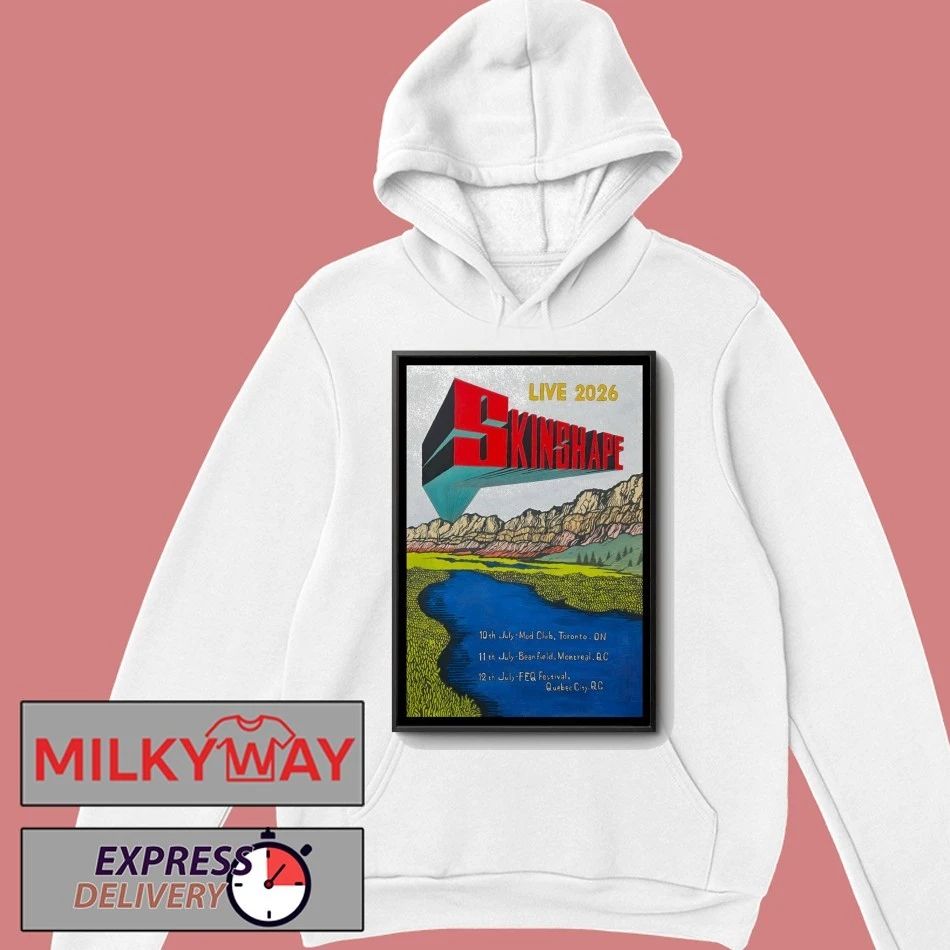 Skinshape Jul 10 2026 Toronto ON Poster shirt