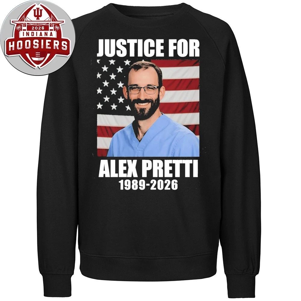 America Flag Justice for Alex Pretti In Memory 1989-2026 Shirt