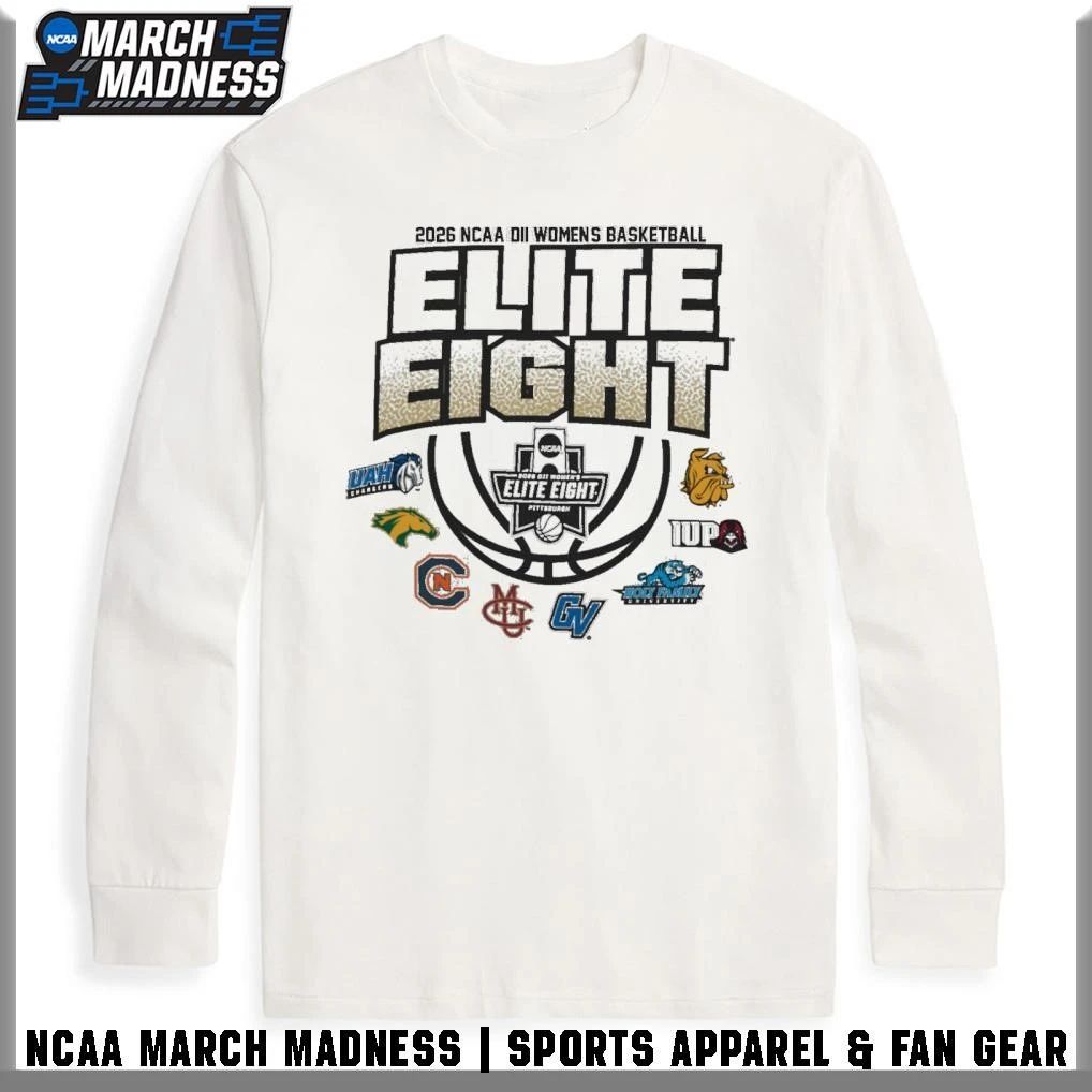 2026 NCAA Division II Women’s Basketball Elite Eight T-Shirt