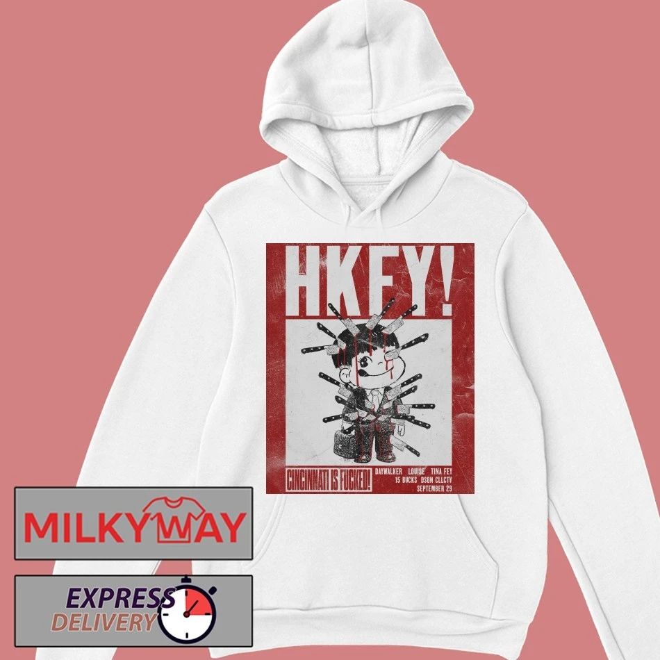 HKFY Hong Kong Fuck You Cincinnati Is Fucked September 29 2025 Cincinnati Ohio shirt