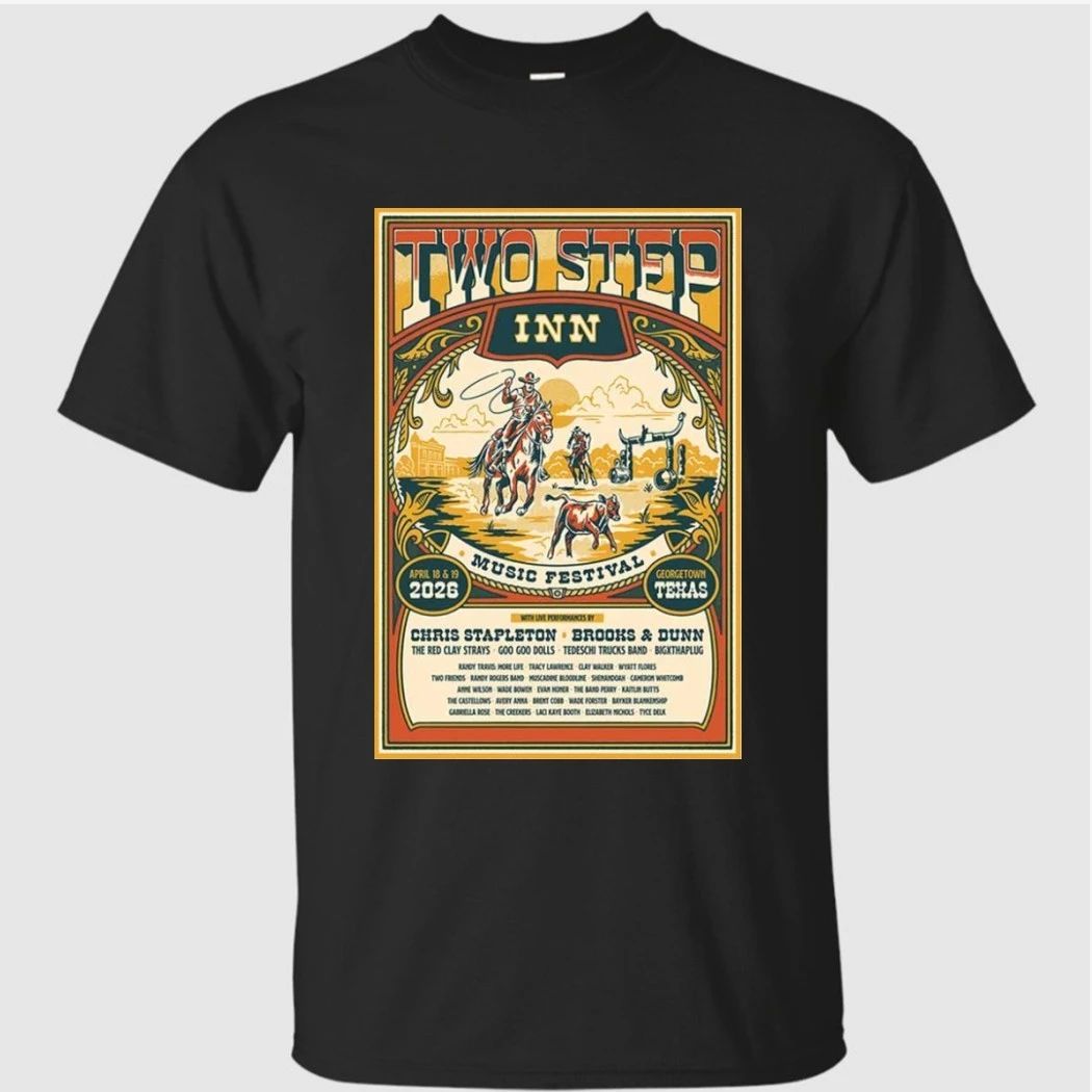 2026 Two Step Inn Commemorative Poster Shirt
