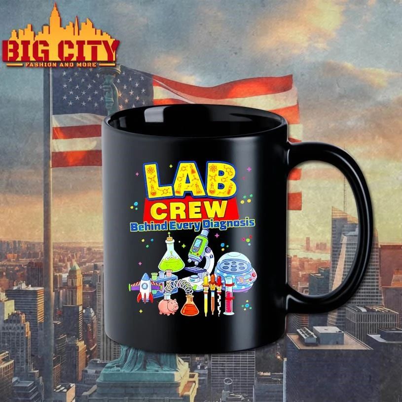 Lab Crew Cute Science Laboratory Diagnostic Lab Week 2026 Shirt