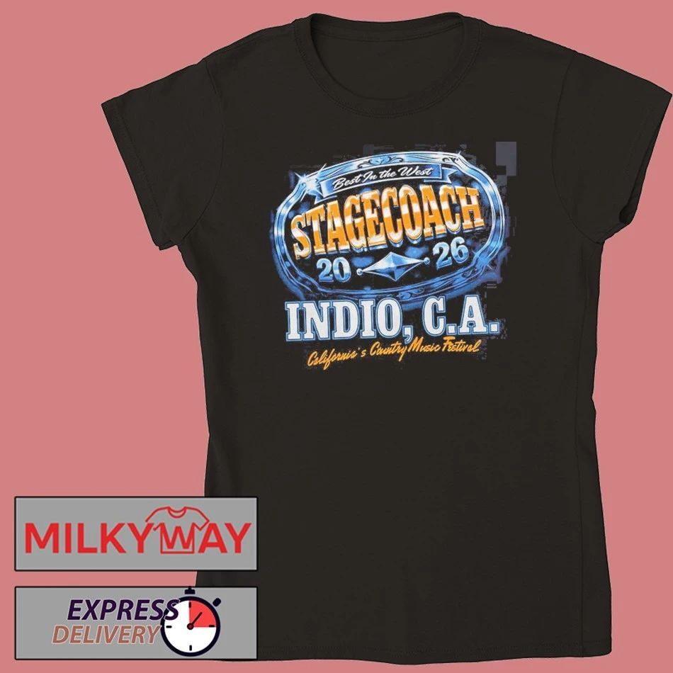 Stagecoach 2026 Festival Indio California’s Country Music Festival Merch Buckle Up 2026 Lineup T-Shirt