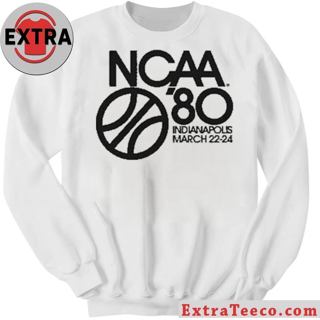 NCAA ’80 Final Four Indianapolis Basketball Logo Shirt
