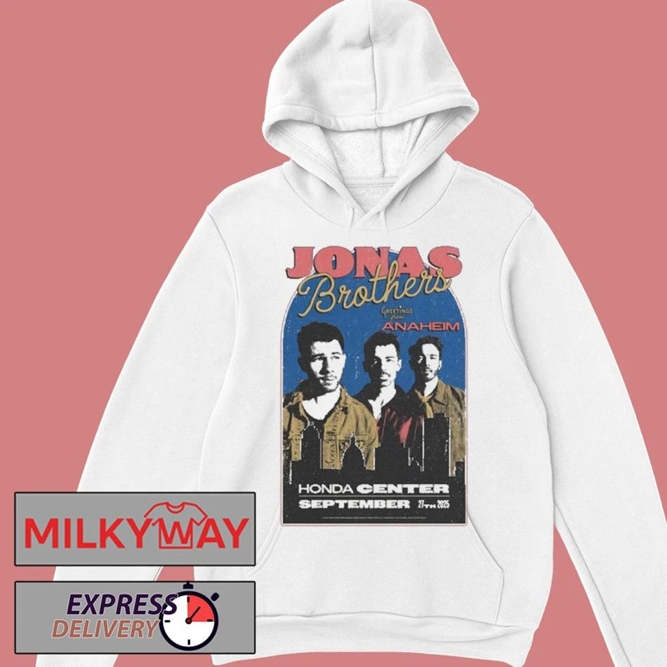 Jonas Brothers Sept 27 2025 Honda Center Anaheim, CA shirt