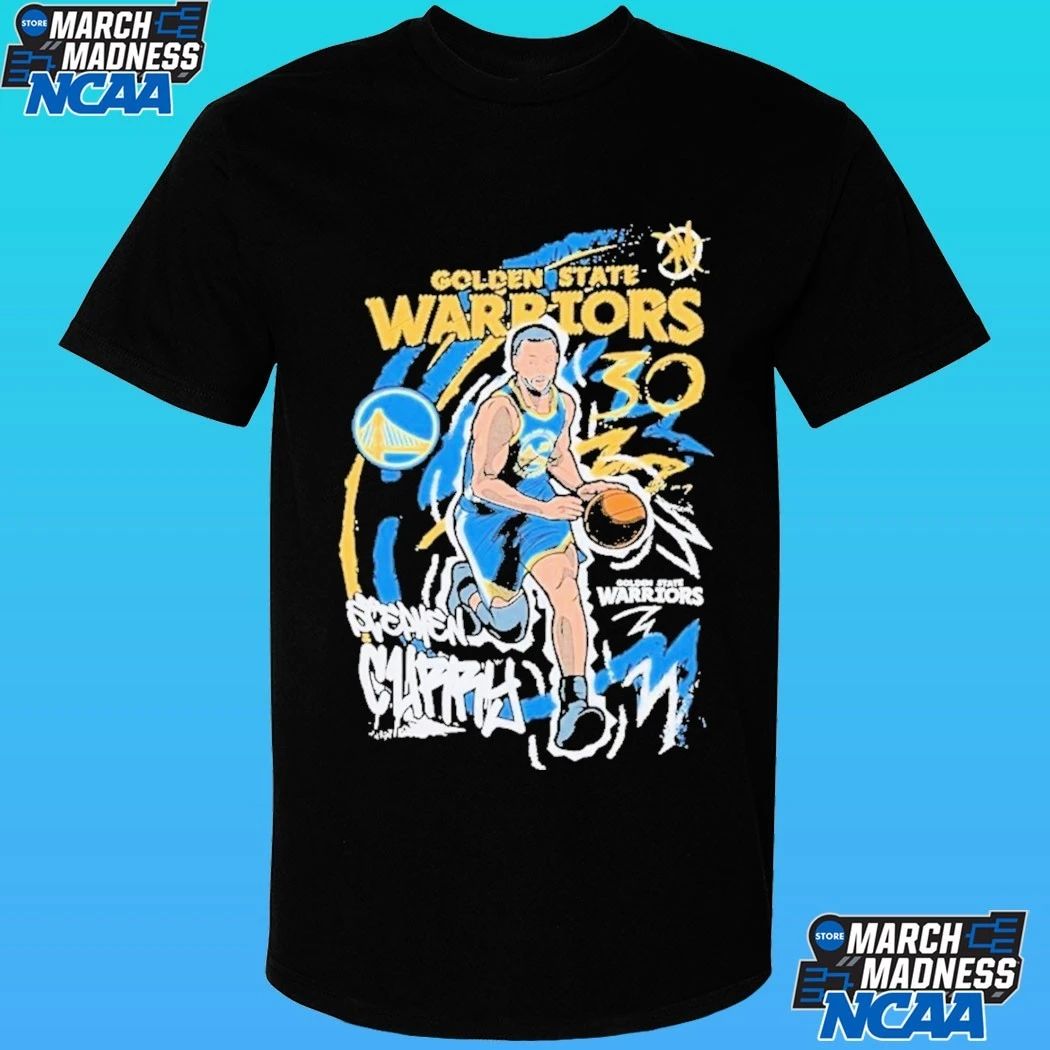 Stephen Curry Golden State Warriors Black Chalked Up Shirt