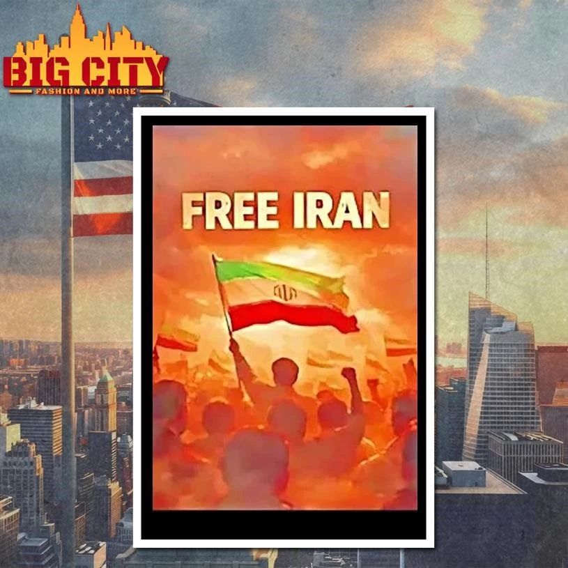 Free Iran Graphic Shirt