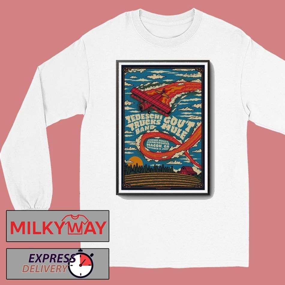 Tedeschi Trucks Band Macon GA Event 2025 Poster shirt