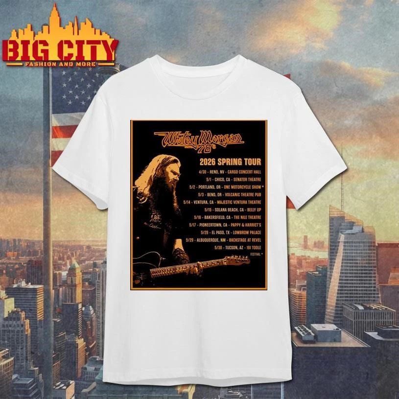 Whitey Morgan Spring 2026 Shows Vintage Shirt